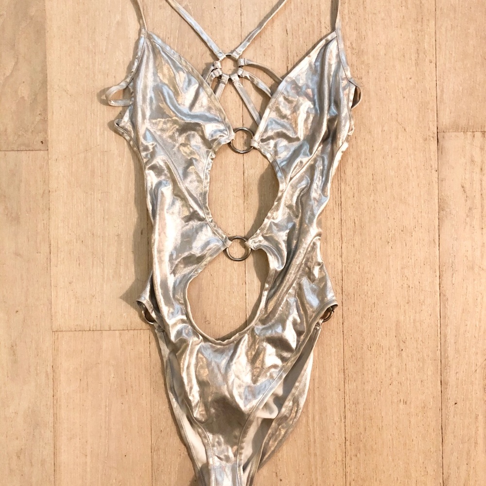 Silver Bodysuit